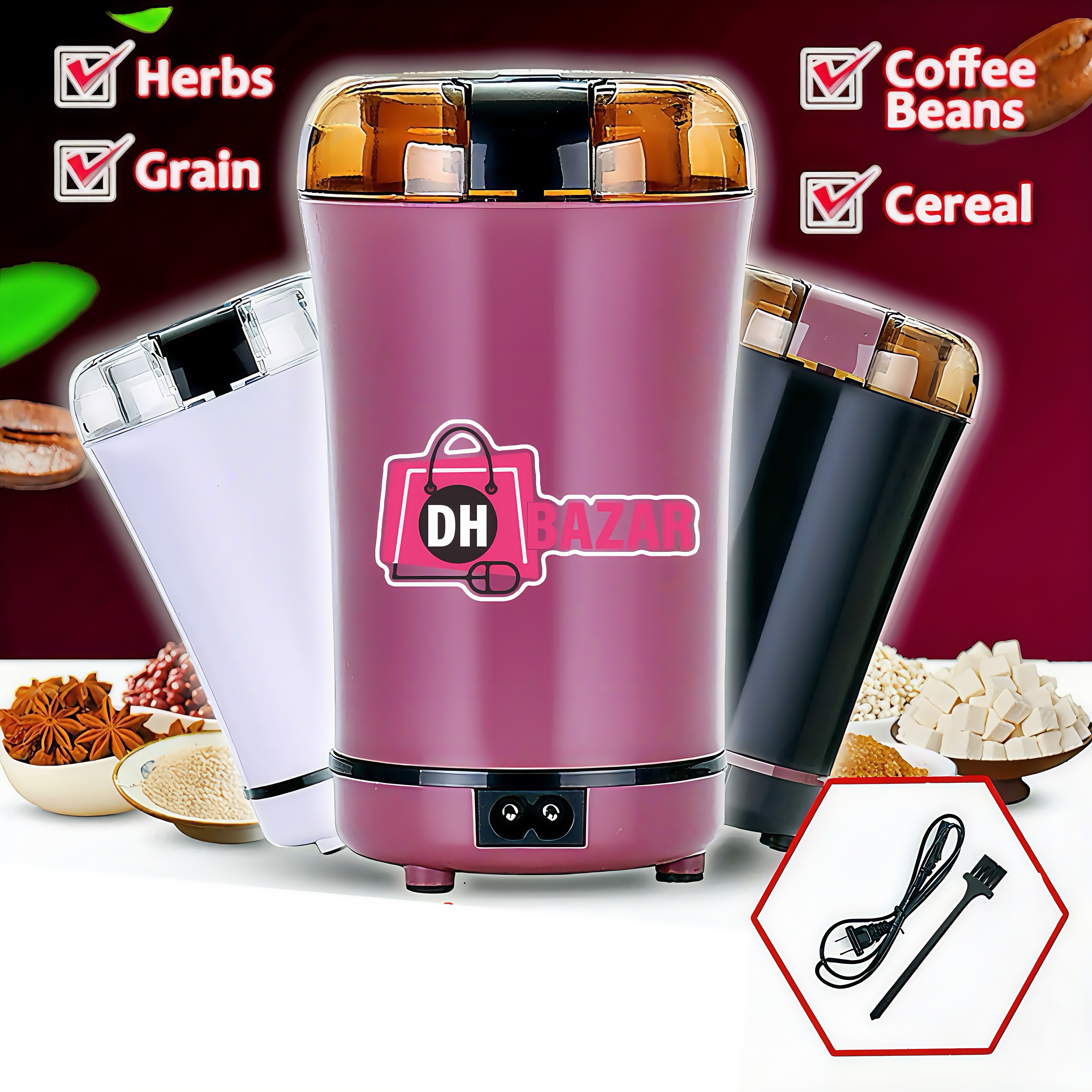 High Power Electric Grinder